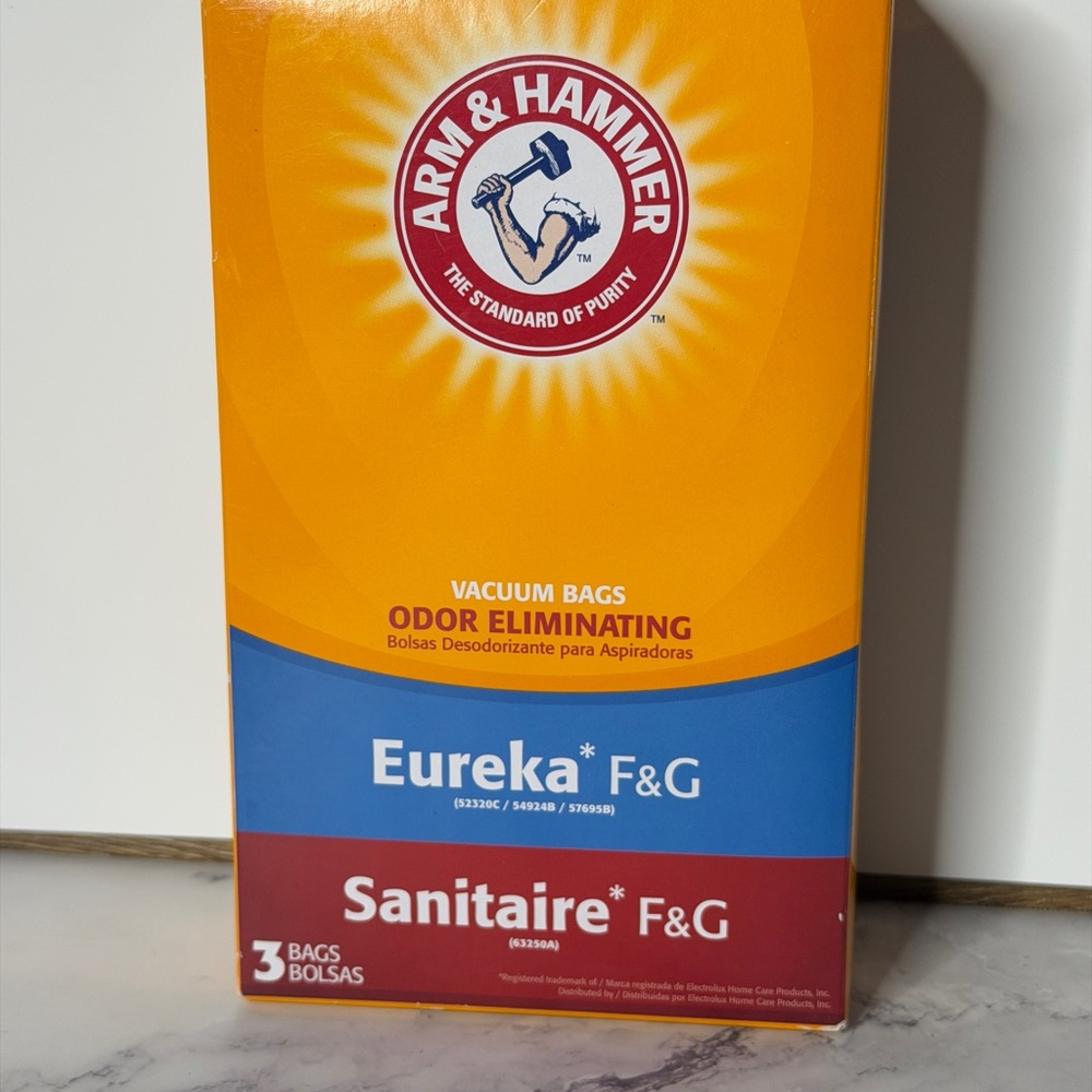 Arm & Hammer Odor Eliminating Vacuum Bags – Eureka & Sanitaire (3 Pack)